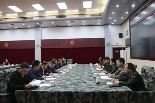 珠海市領導劉嘉文主持召開2021年 五大工程 暨軍地融合工作座談會